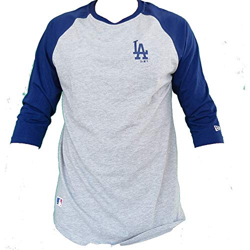 Los Angeles Dodgers – ärmeloses Trikot  blau mit grauen Rand – NEW ERA  Kleidung